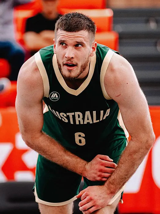 Josh Davey playing for the Australian 3X3 Gangurrus